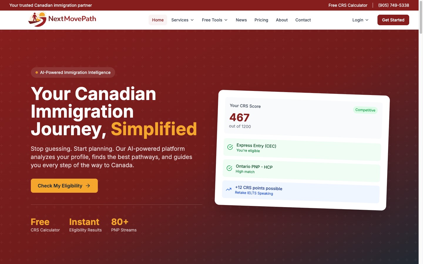 NextMovePath live site